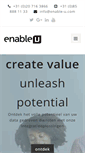 Mobile Screenshot of enable-u.nl